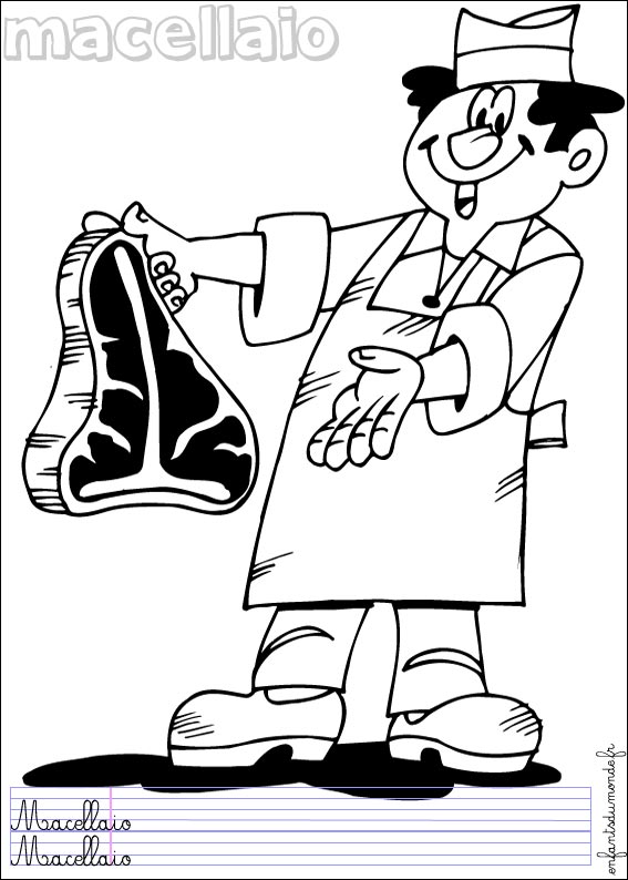 coloriage boucher 1